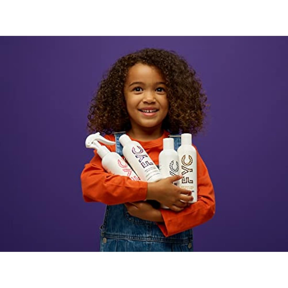 FYC Curly Hair Care Bundle | 4 x 250ml – Shampoo, Conditioner, Leave-In & Detangle Spray | Hydrates, Nourishes Scalp & Tames Frizz | Sulphate-Free, Vegan | Salon-Quality for Curly & Coily Hair