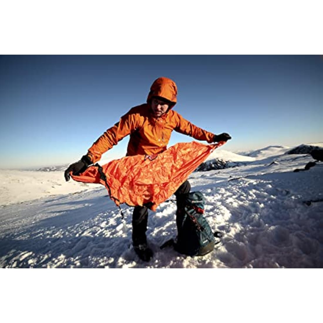 Lifesystems Ultralight Compact Emergency Storm Survival Shelter for Hiking and Mountaineering