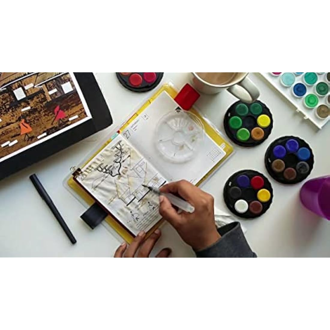 KOH-I-NOOR 017150900000 36 Round Water Colour Paint