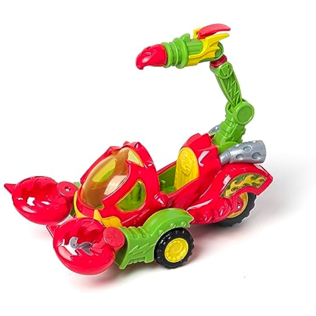 SUPERTHINGS Wild Scorpion – SuperThings Scorpion vehicle. Includes 1 exclusive Wild Kid and 1 exclusive Wild Villain SuperThing. With shooter and scorpion pincers to capture heroes