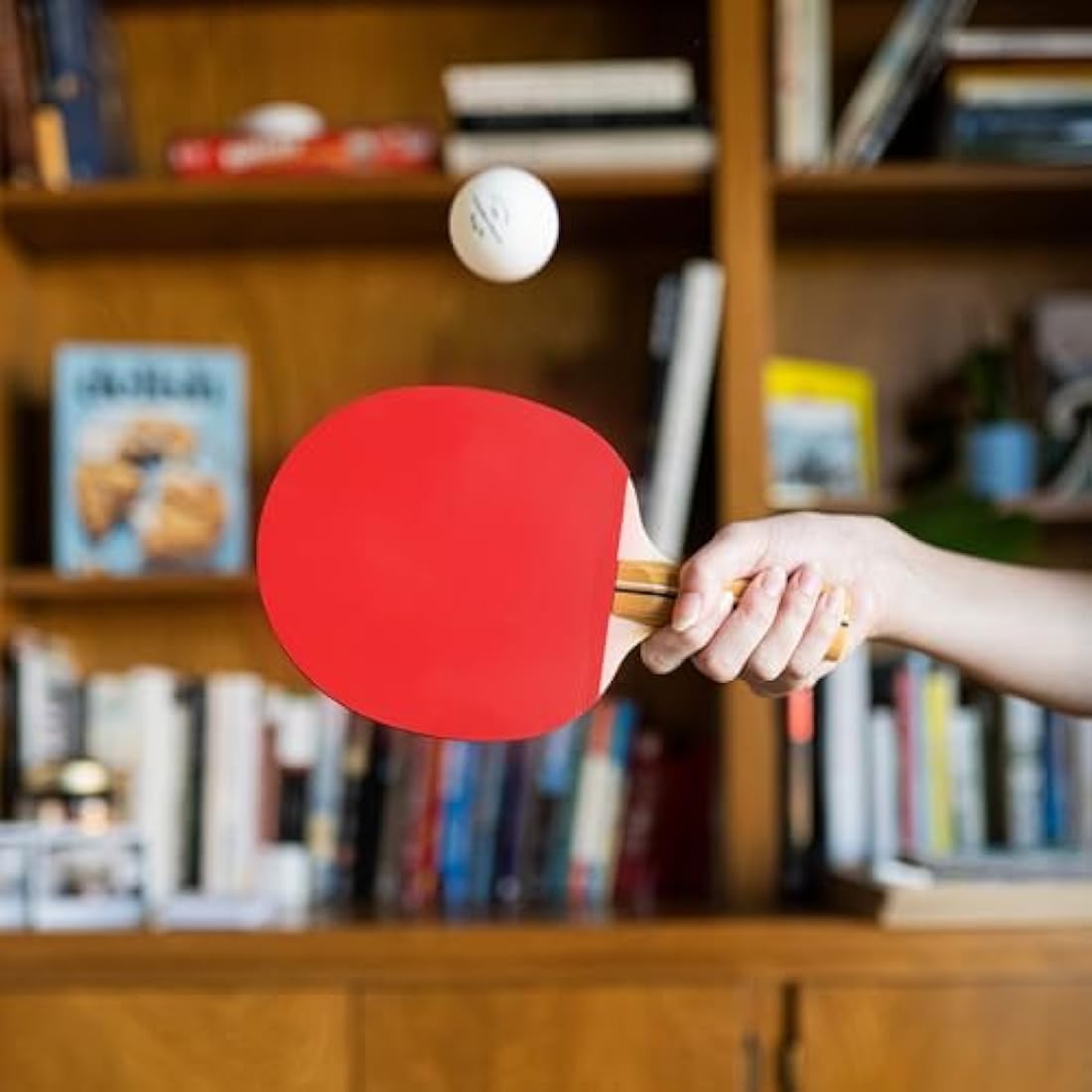 PRO SPIN Table Tennis Bats - High-Performance Set with Premium 3-Star Ping Pong Balls & Compact Storage Case | Perfect for Indoor/Outdoor Tables