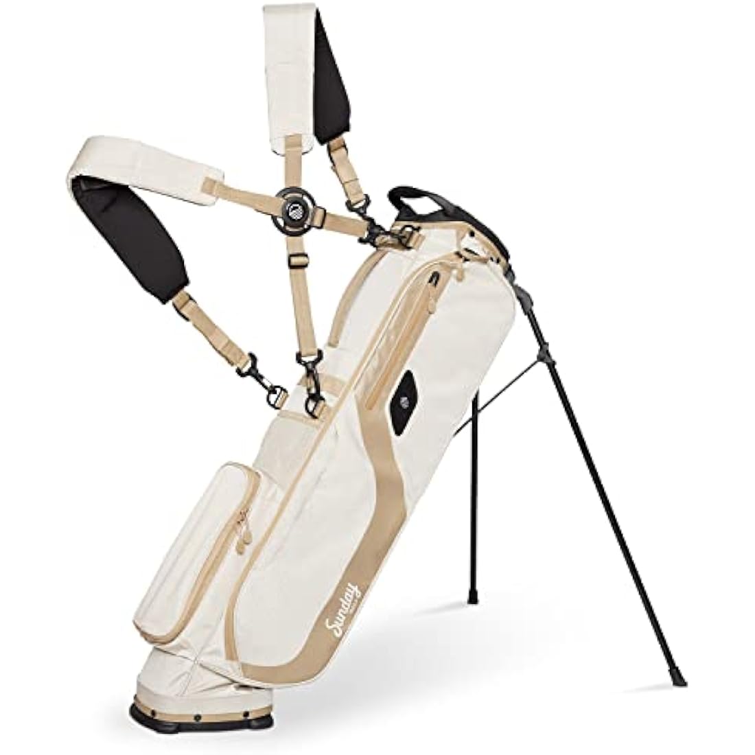 Sunday Golf El Camino Bag - Lightweight Bag with Strap and Stand – Easy to Carry – Par 3 and Standard Courses, 3.9 pounds