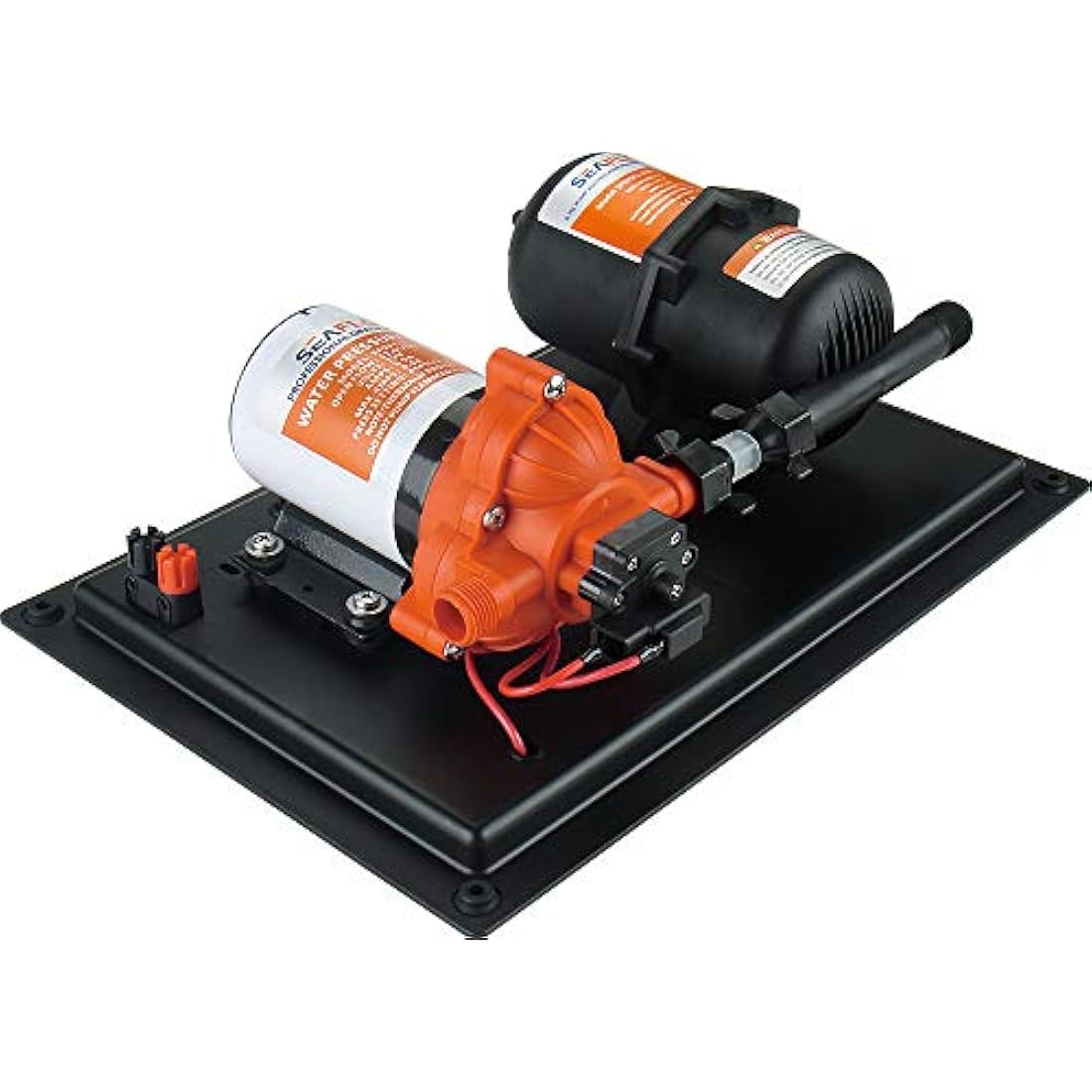 LIGHTEU®, DC 12V 11.3LPM 33 Series Water Pressure System, 45PSI Pump and 0.75L Tank