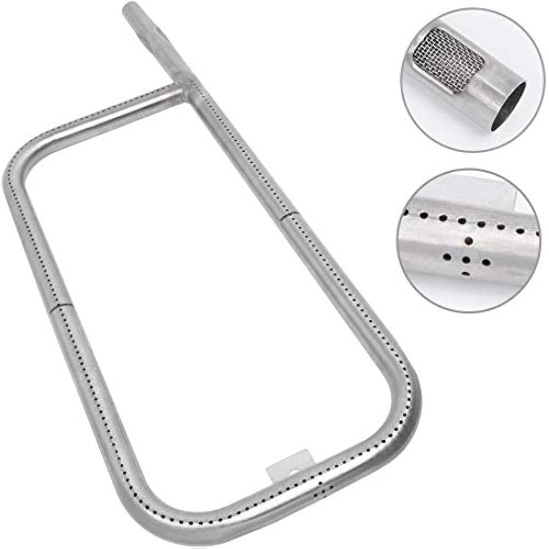 LOKHING 41862 52 CM Grill Burner for Weber Q200, Q220, Q2000 Q2200, 396000, 396001, 396002, 566002, 53060001, 54060001, Grill Burner Tube Pipe Kit Replacement for Weber 69956/60041