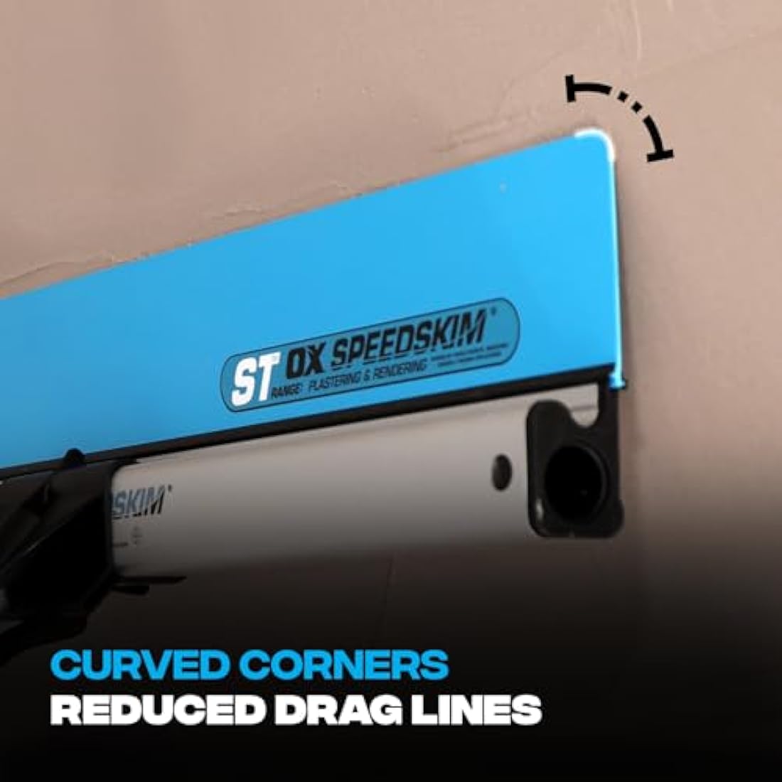 OX Speedskim Semi Flexible Plastering Rule - ST 900mm