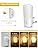 Night Light Plug in Wall, LOHAS Dimmable Night Lights Dusk to Dawn, Warm White 3000K, 5-80LM, Night Light Kids for Children’s Room, Hallway, Stairs, Bedroom