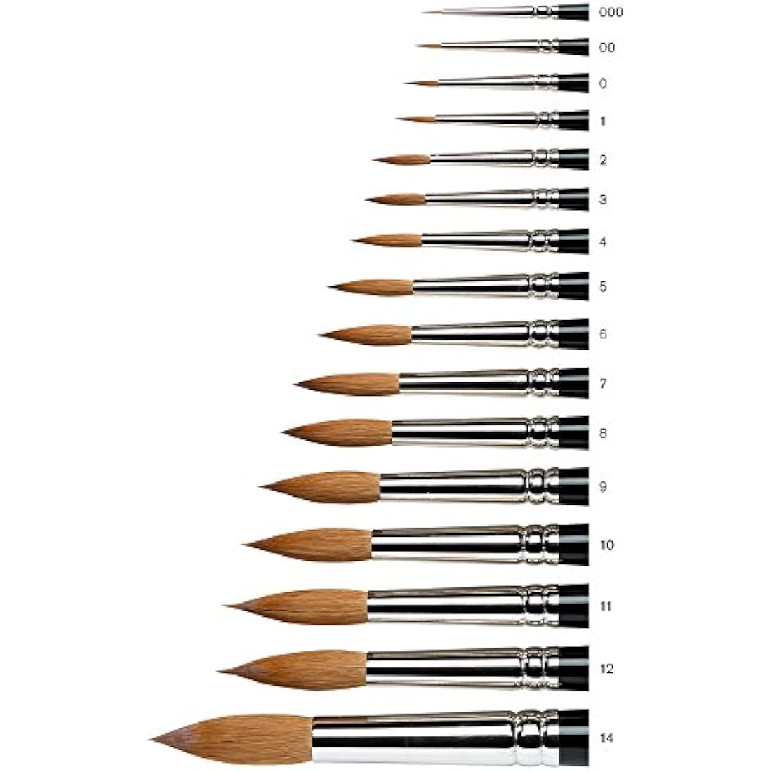 Winsor & Newton Series 7 Kolinsky Sable Water Colour Brush, N2