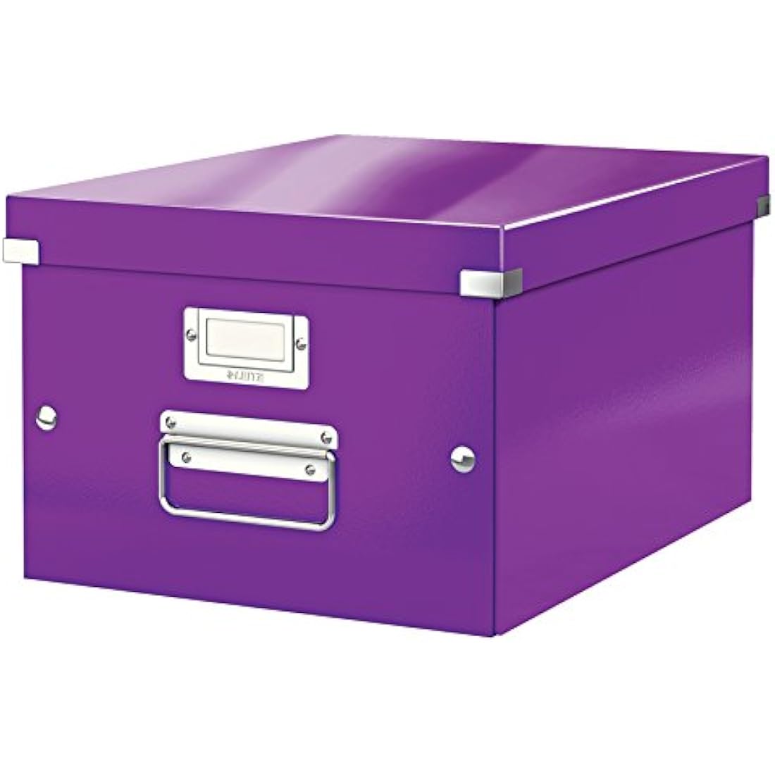 Leitz A4 Storage Box, Click and Store Range 60440062 - Medium, Purple