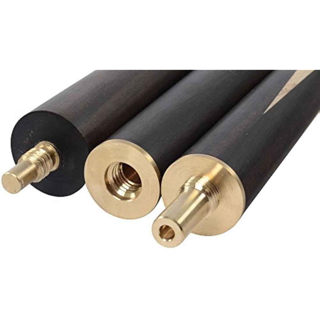 CUESOUL Classic Handmade 57 inches 18oz Rosewood 3/4 Jointed Snooker Billiard Pool Cue with Case, rosewood Butts and leathertte Protective Cue Case-9.5mm Tip Snooker Cue Set
