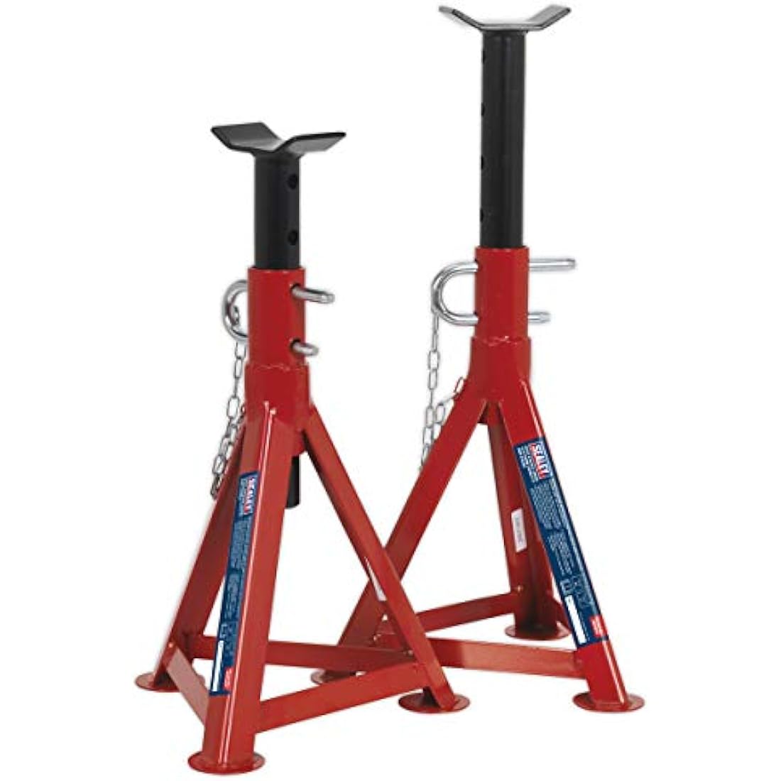 Sealey As2500 Axle Stands 2.5Tonne Capacity Per Stand 5Tonne Per Pair