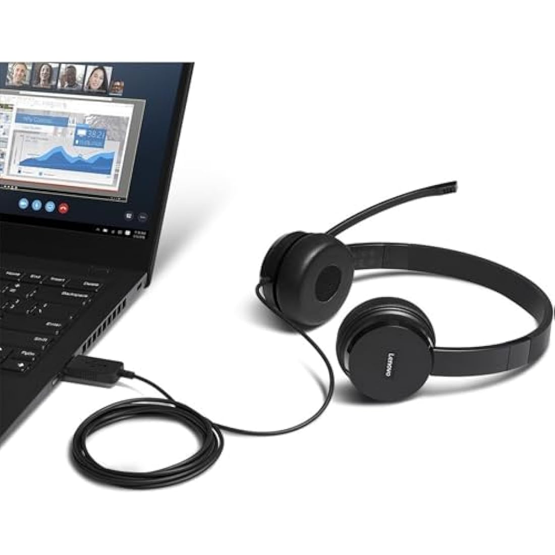 Lenovo 100 USB STEREO HEADSET