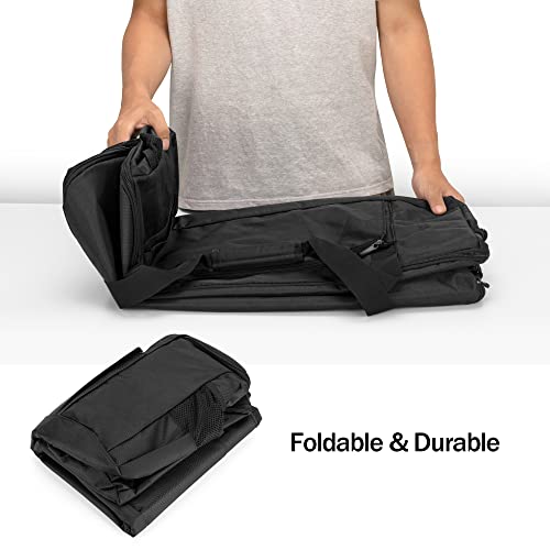 samdew Portable Grill Cover Compatible with Weber Q1000 Q1200 Propane Gas Grill, Grill Carry Bag Compatible with Weber Q1400 Electric Grill, Camp