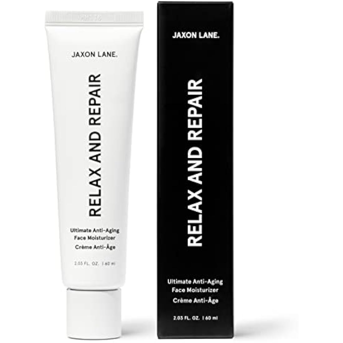 RELAX AND REPAIR Anti Aging Face Moisturizer for Men | Anti Wrinkle Cream for Face, Night Cream, Eye Cream with Niacinamide (Vitamin B3), Hyaluronic Acid, Vitamin E & Ceramides For Skin by Jaxon Lane