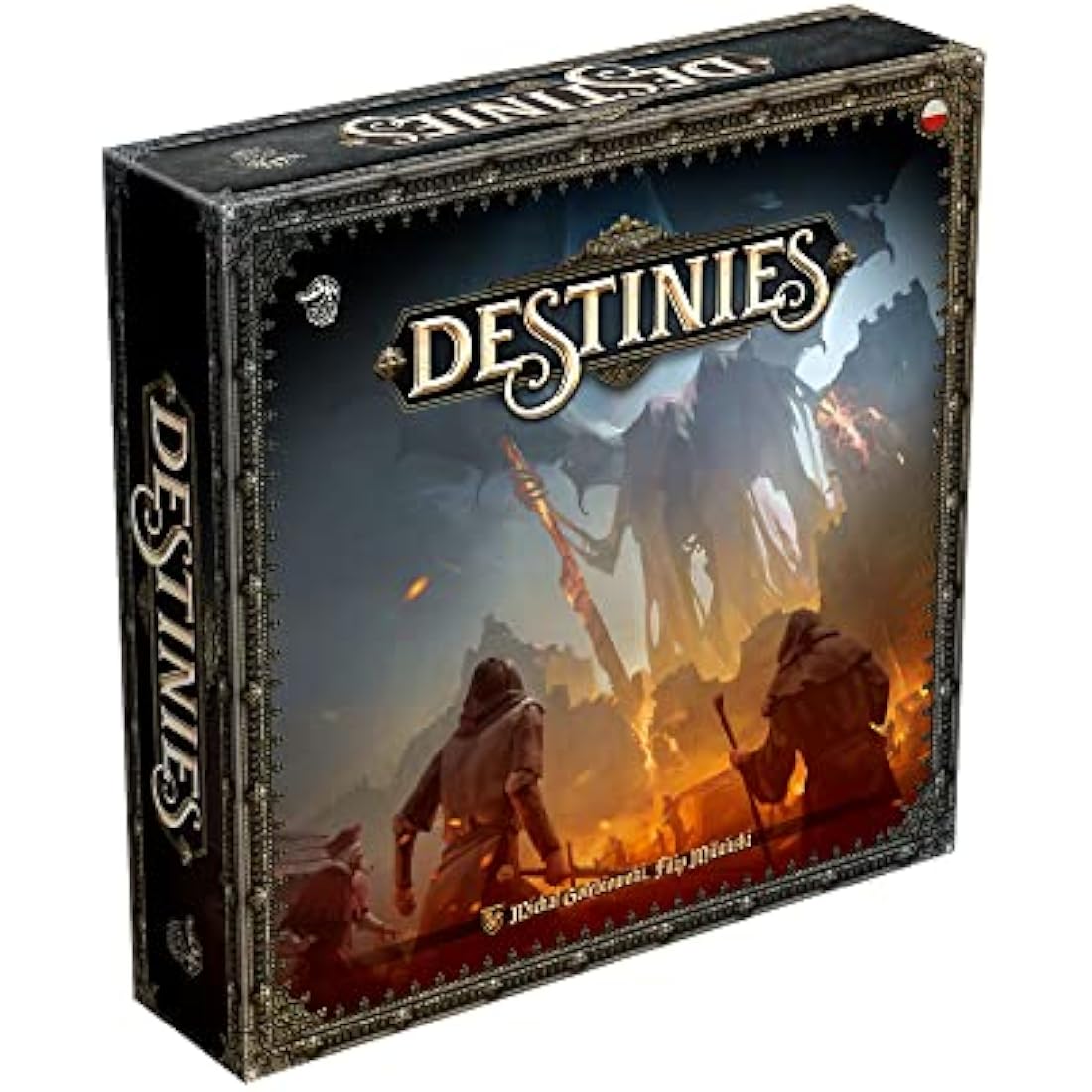 LUCKY DUCK GAMES - Destinies | Board Game | English Version | 1-3 Players | Ages 14+ | 120-150 Minutes