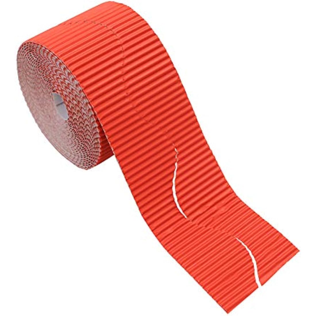 Bright Ideas Corrugated Border School Displays, (Pack of 12 Rolls) in Assorted Colours, 10cm x 7.5m. BI7868.