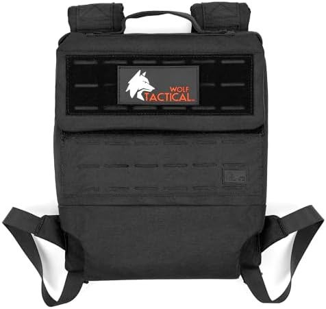 WOLF TACTICAL Weighted Backpack Rucking Backpack for Ruck Plates Weight Plates Rucksack for Running Walking Strength Training