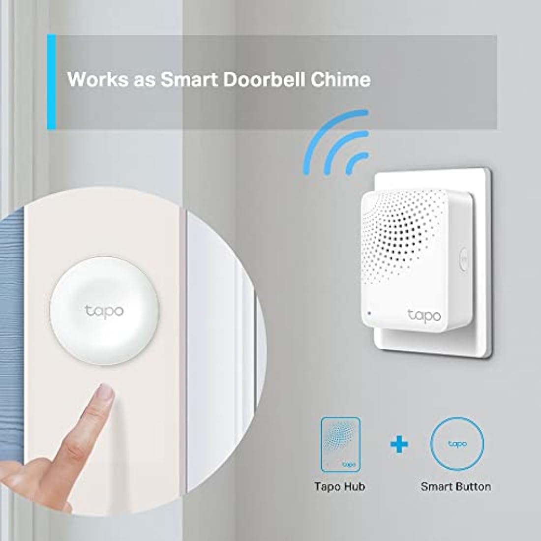 TP-Link H100 Tapo Smart Home, White, Hub