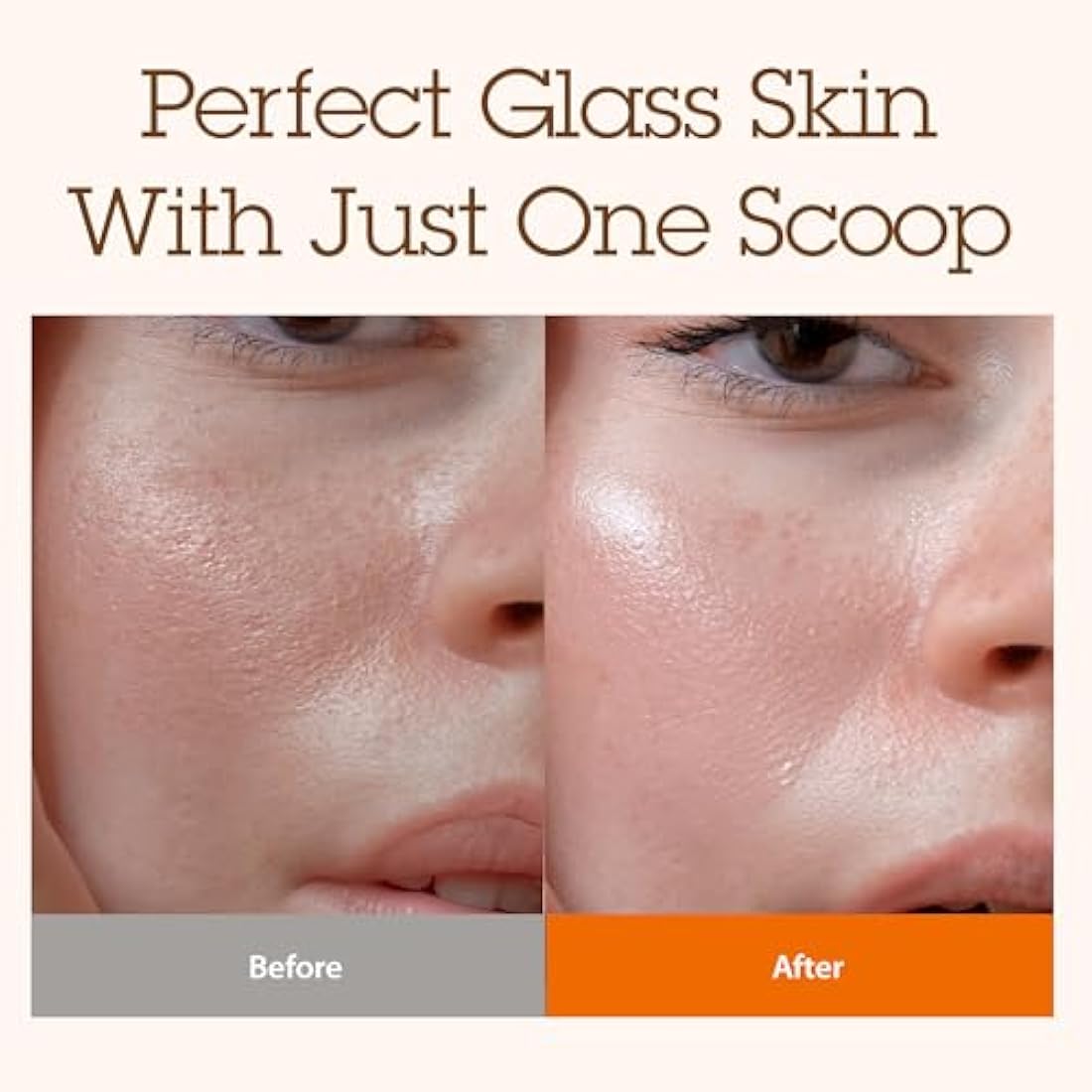 BLITHE Pressed Serum Gold Apricot – Hydrating serum with apricot extract and niacinamide, for dry and radiant skin, with a bouncy texture, Korean skincare (50 ml)
