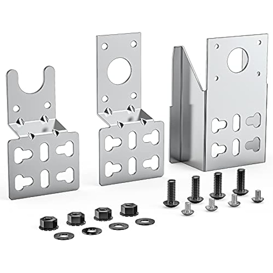 Onlyfire Universal Barbecue Grill Stainless Steel Rotisserie Motor Bracket Set