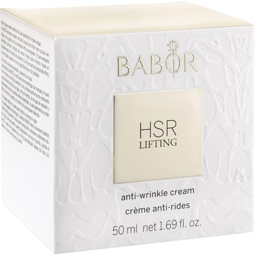 BABOR HSR LIFTING Cream, Facial Care against Wrinkles, Anti-Aging Face Cream for every Skin, With Vitamin E, Shea Butter and Almond Oil, 1 x 50 ml
