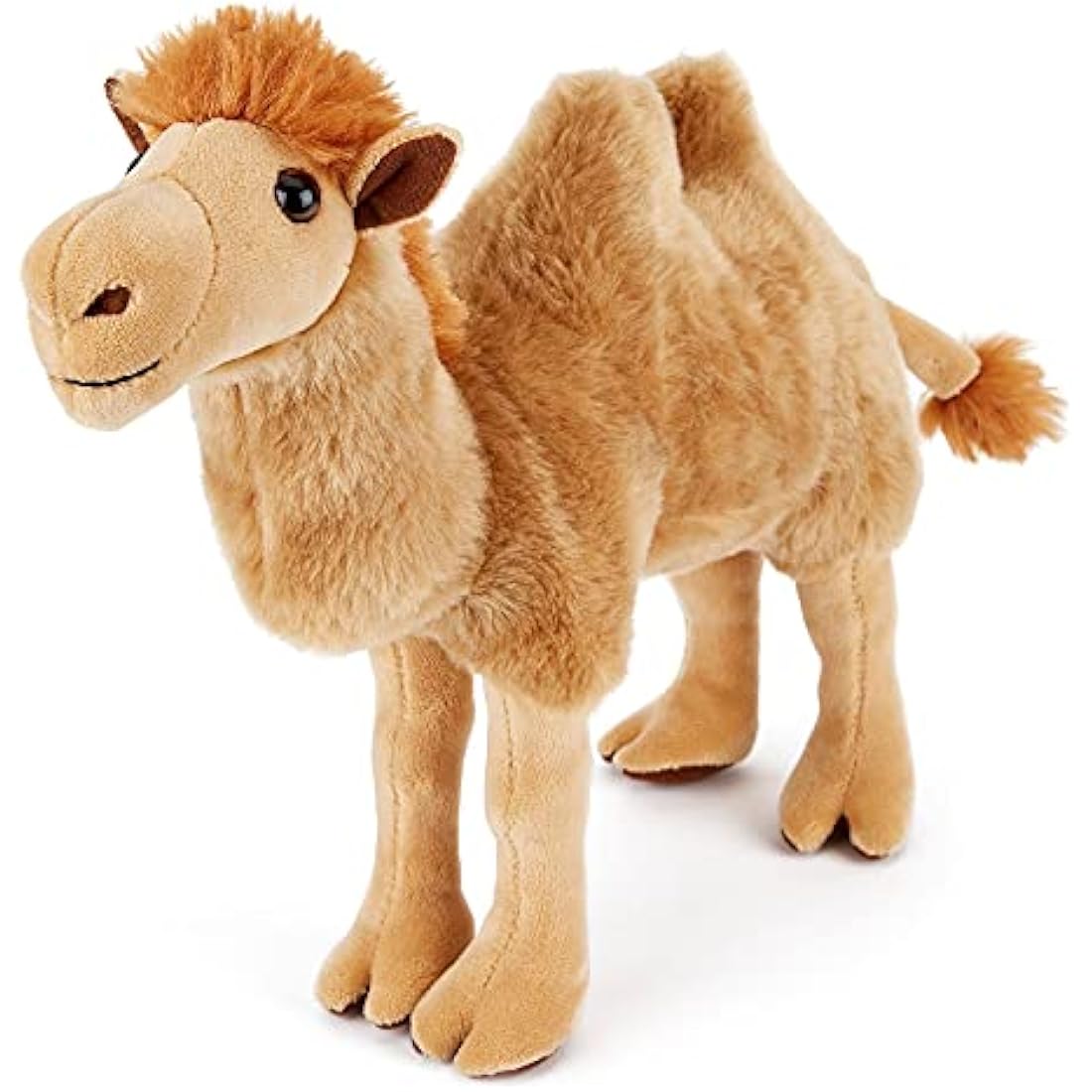 Zappi Co Plush Children's Stuffed Soft Cuddly Plush Toy-Part of Safari Animals Collection, Perfect for Kids (26cm Height)(Bactrian Camel)