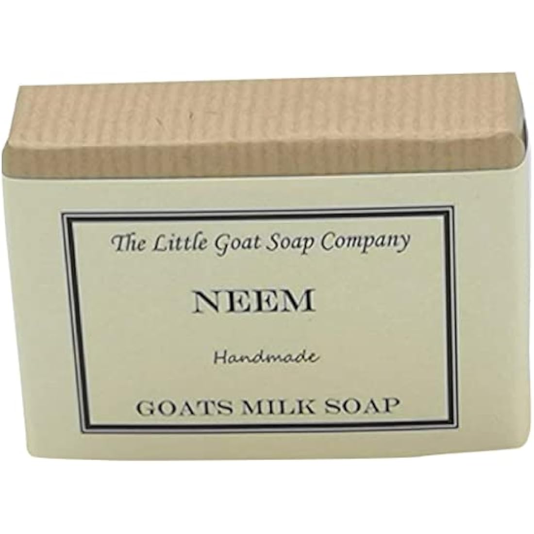the Little Goat Soap Company Neem Goats Milk Soap 4 X 100g, N4