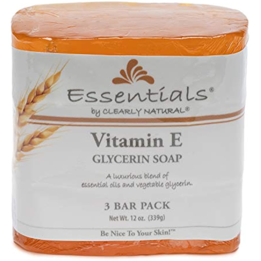 Clearly Natural Glycerine Bar Soaps Vitamin E, Vitamin E 3 Bars by Clearly Natural