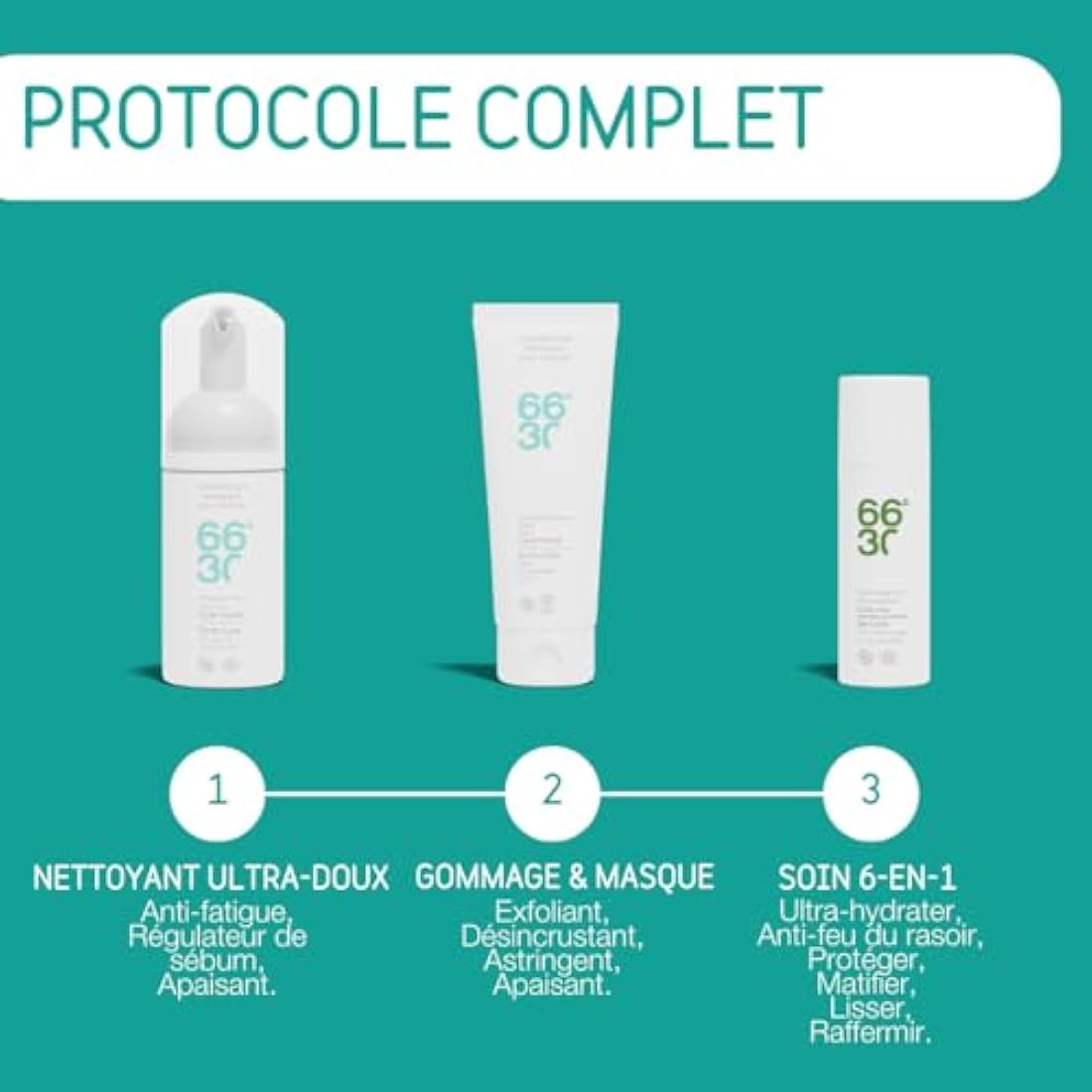 6630 - Cycle Purete - Gommage et Masque Visage