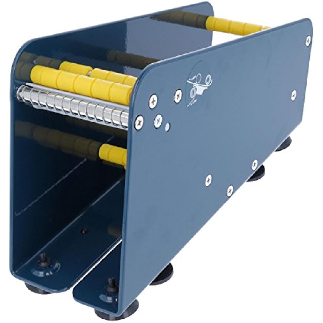 TE-Office Steel Label Dispenser for Adhesive Labels Table Device Manual up to 75 mm