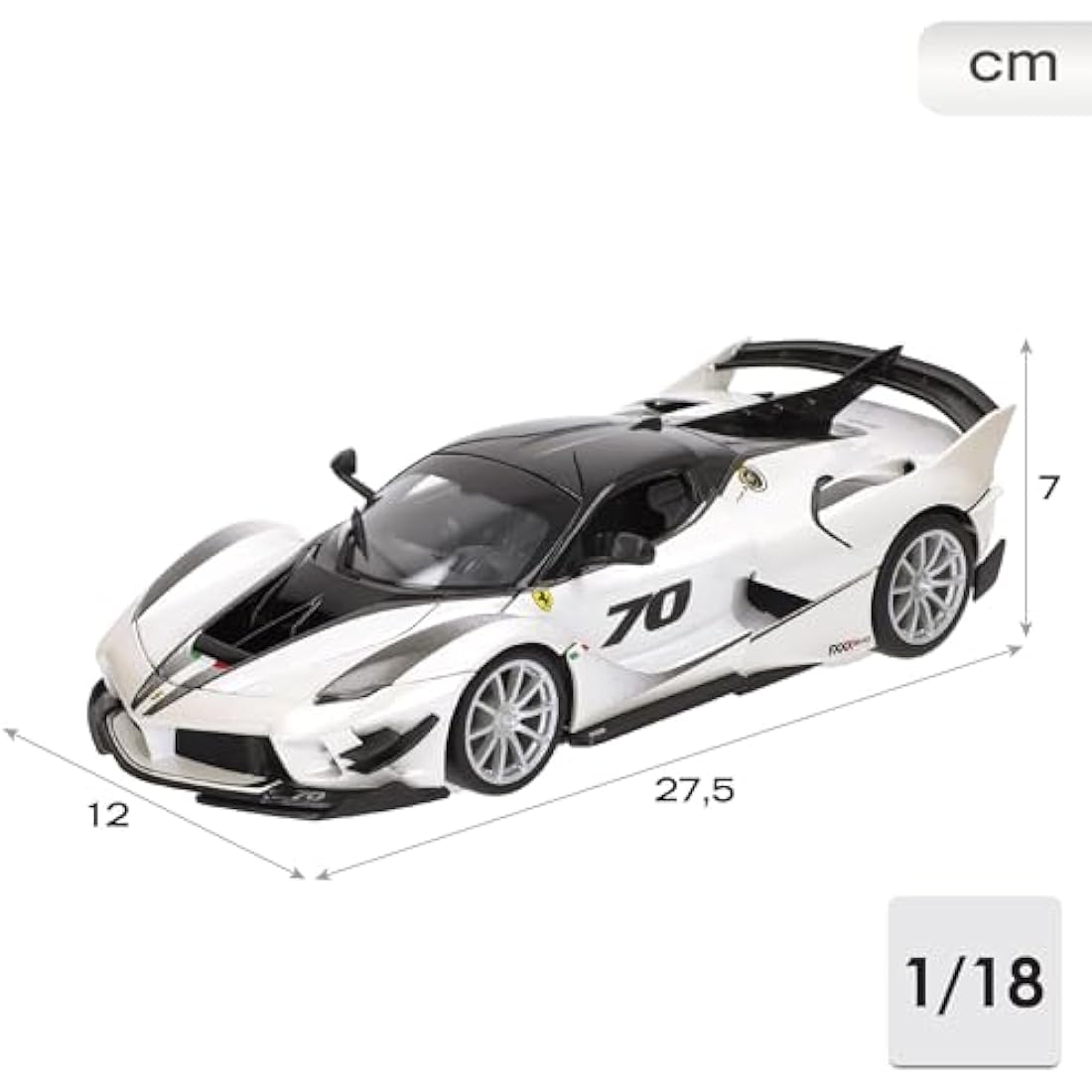 Bburago 1:18 RACE AND PLAY FERRARI FXX K EVOLUZIONE