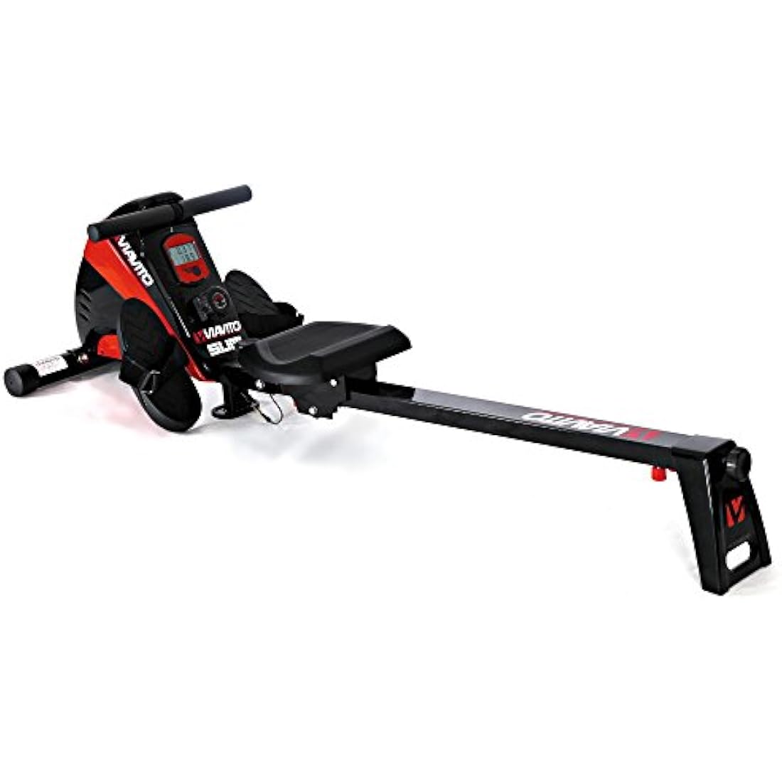 VIAVITO Sumi Folding Rowing Machine, Home Gym Equipment, Cardio Machine, 10 Levels Silent Magnetic Resistance, LCD Display, 7kg Flywheel, Ergonomic Design, 2Y Warranty, Perfect for Full-Body Workout