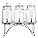 Del Sol Triple Drinks Dispenser with Stand 12ltr | bar@drinkstuff Beverage Dispenser, Triple Beverage Dispenser, Juice Dispenser, Cocktail Dispenser, Lemonade Dispenser
