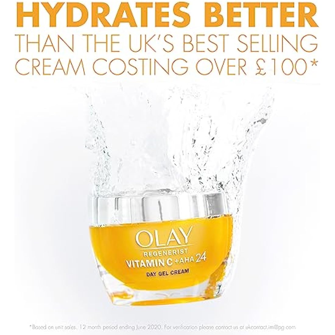 Olay Vitamin C + AHA24 Day Gel Face Cream For Bright And Even Tone 50ml