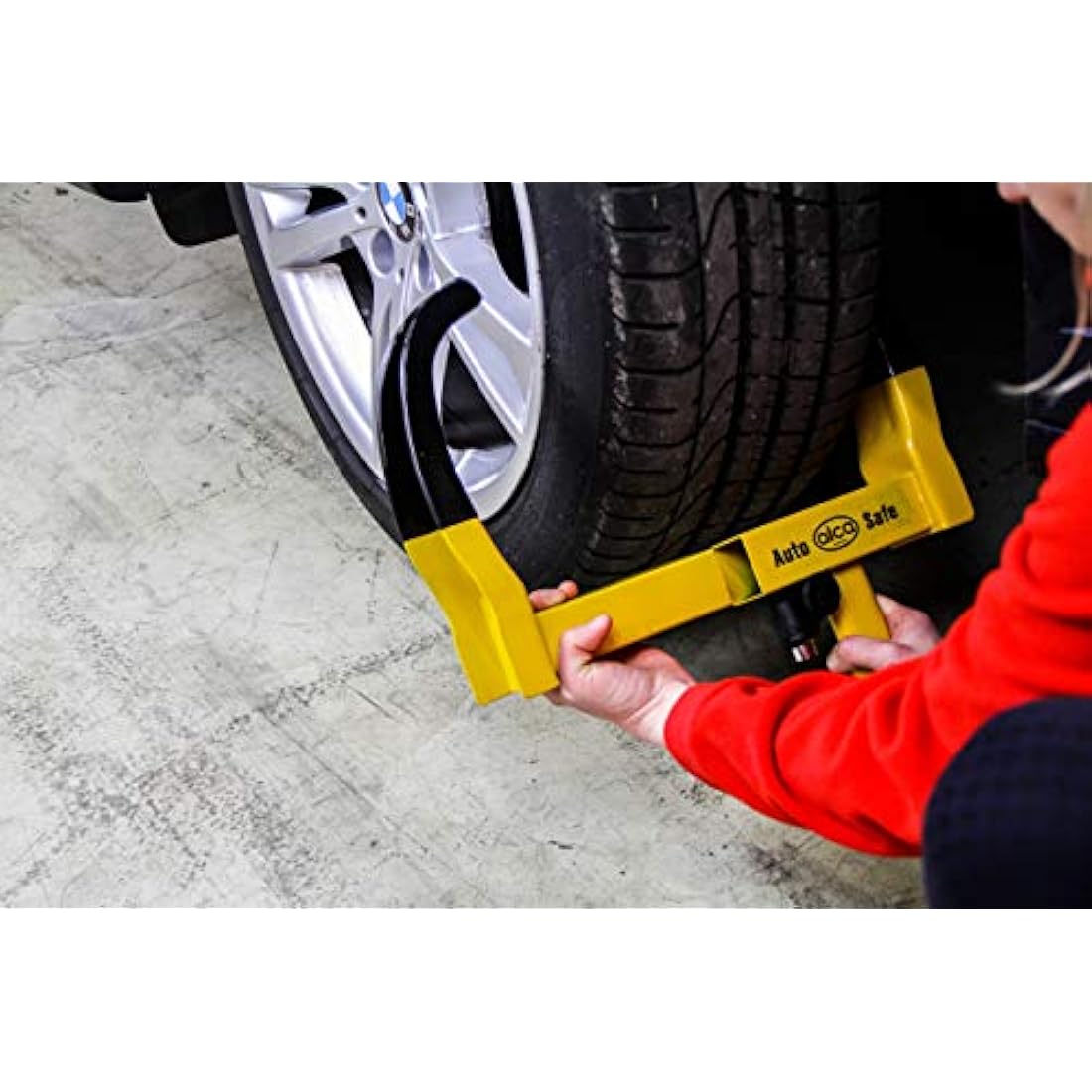 Car Motorhome Trailer Wheel Clamp Extendable Heavy Duty Anti Theft Protection 2 Keys Alca Germany A306000