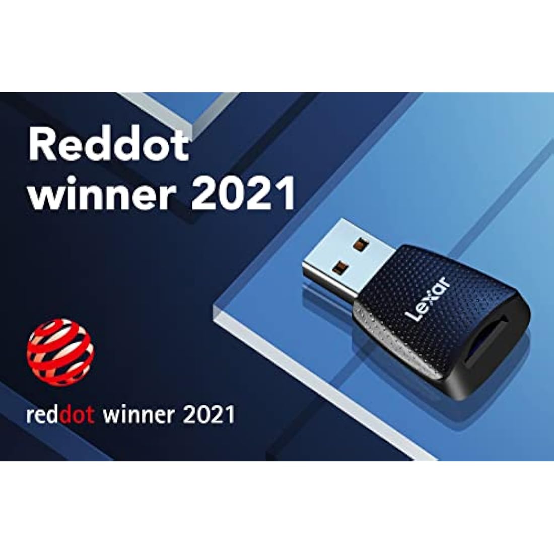 Lexar Multi-Card 2-in-1 USB 3.1 Reader, Up to 312MB/s for UHS-I UHS-II SD Card and Micro SD Card, Compatible with USB 3.0/2.0, Compact Portable Card Reader with High-Speed Transfer (LRW450UBAMZN)