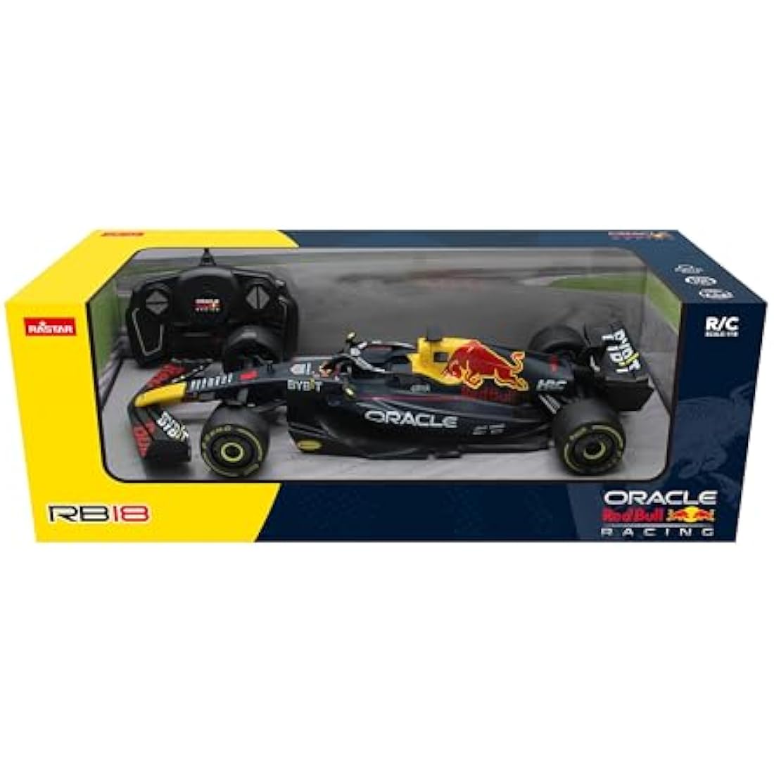 Source RASTAR Oracle Red Bull Racing 1/18 Scale RB18 Formula One Replica R/C Car