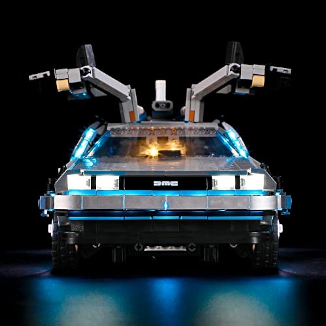 BRIKSMAX Light For Lego Back-to-the-Future-Time-Machine 10300 - Led Lighting Kit Compatible with Lego Creator Expert 10300 - Not Include the Lego Set