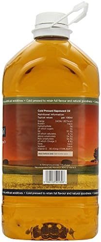 Oil of Aldborough Cold Pressed Rapeseed Oil (2 x 5 Litre)