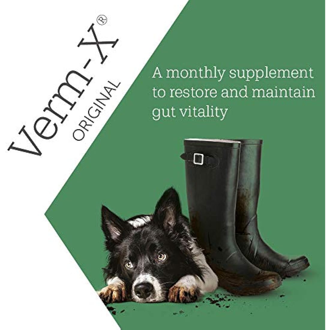 Verm-X All Natural Treats for Dogs. Supports Intestinal Hygiene. Vet Approved. UFAS Assured. Restores and Maintains Gut Vitality. Wormwood Free Recipe.