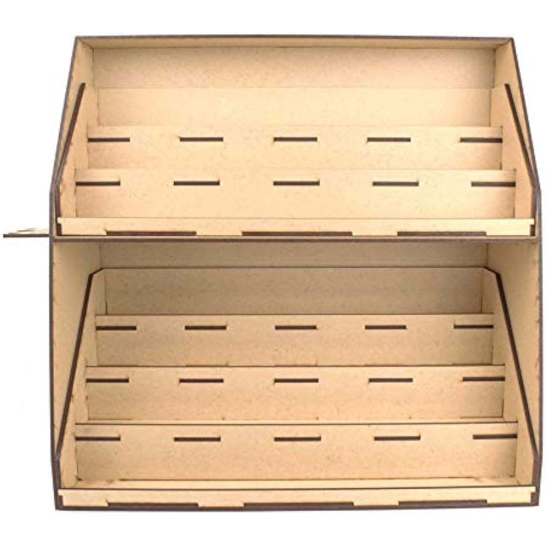 War World Gaming MDF 7-Tier Paint Station Stand for Model Painting – Wargame Miniature Mini Figure Painting Diorama Railway Railroad Modelling Hobbyists