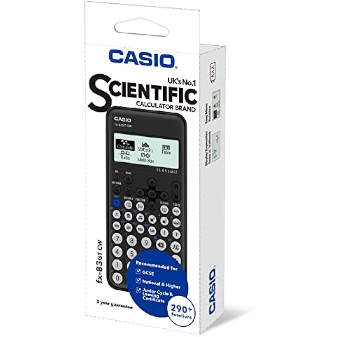 Casio fx-83GTCW Black Scientific Calculator
