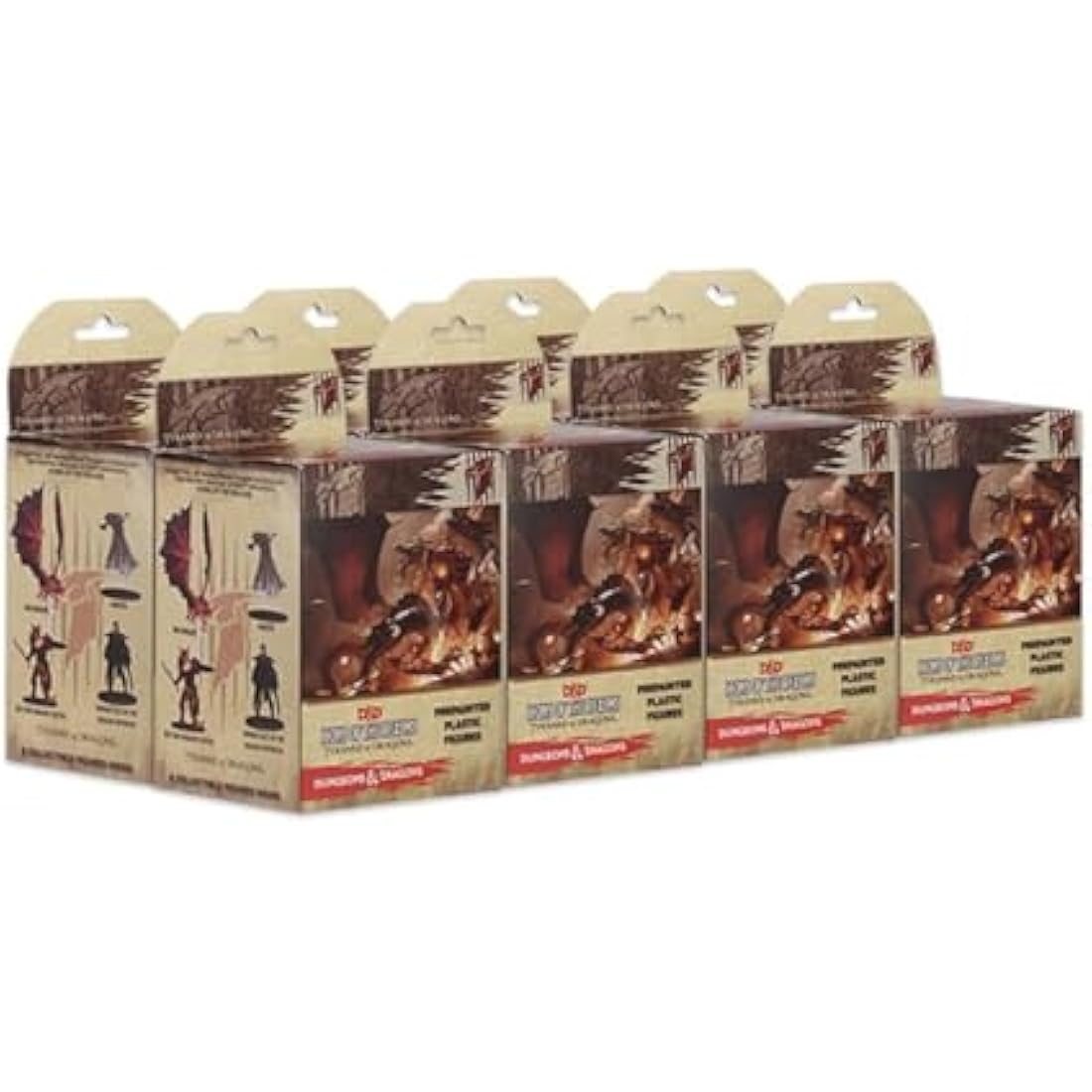 WizKids Dungeons and Dragons Icons of the Realms, Tyranny of Dragons Booster Brick (8)