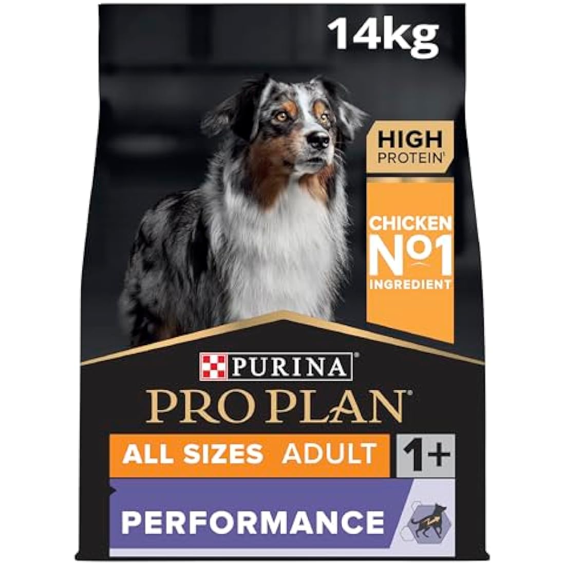 PRO PLAN Adult Performance Dry Dog Food with Chicken 14kg
