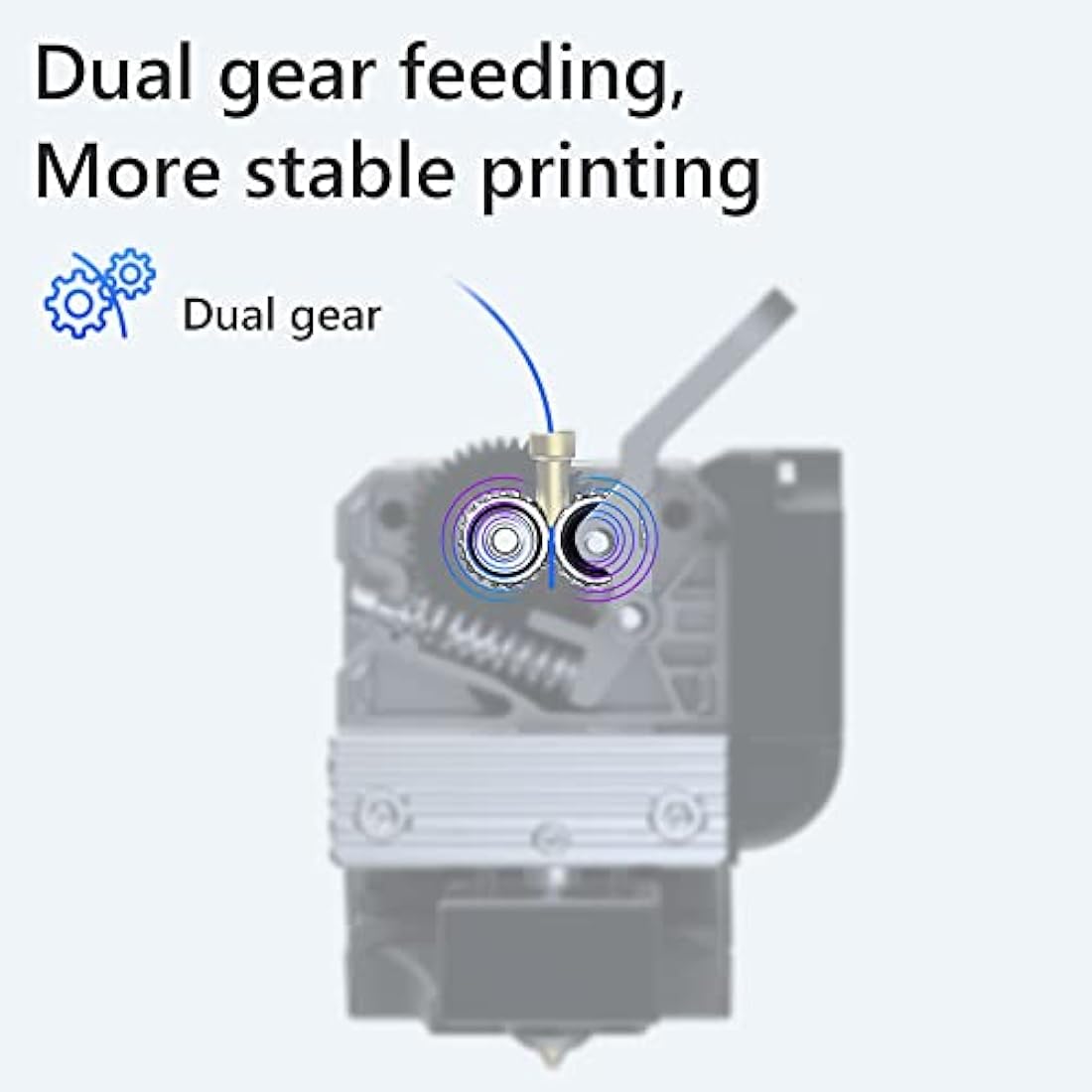 Creality Official Sprite Extruder Pro Direct Drive Extruder Kit All Metal 300℃ High Temperature, Extrusion Force Up to 80N, for Ender 3/Ender 3 Pro/Ender 3 Max,/Ender 3 V2,Support Flexible Filament