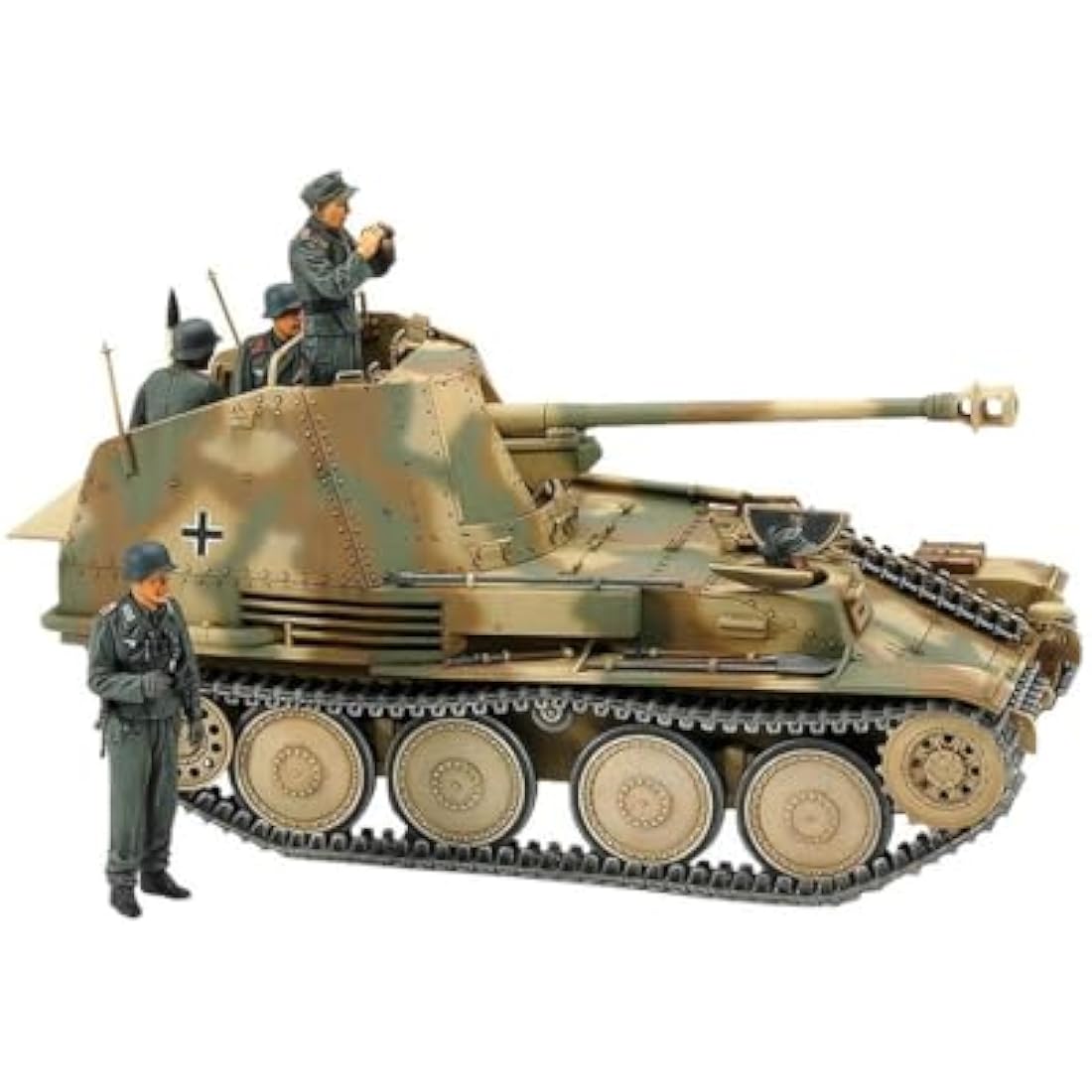 TAMIYA 35364 1:35 German Hunting Tank Marten III Normandy, Model Building, Plastic Kit, Hobby, Crafts, Gluing, Model Kit, Model, Assembly, Unpainted