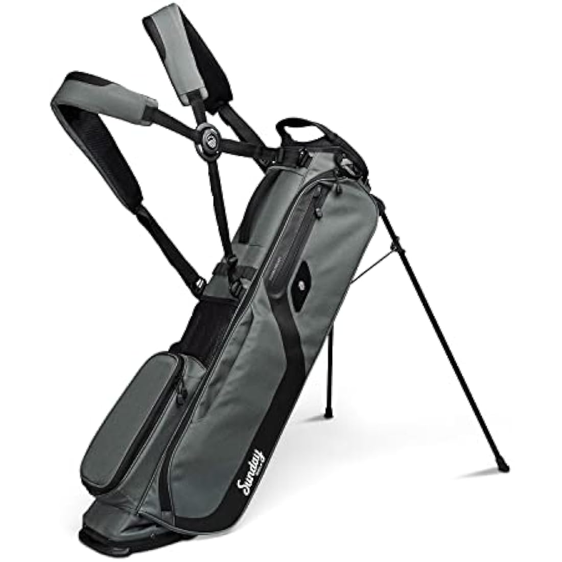 Sunday Golf El Camino Bag - Lightweight Bag with Strap and Stand – Easy to Carry – Par 3 and Standard Courses, 3.9 pounds