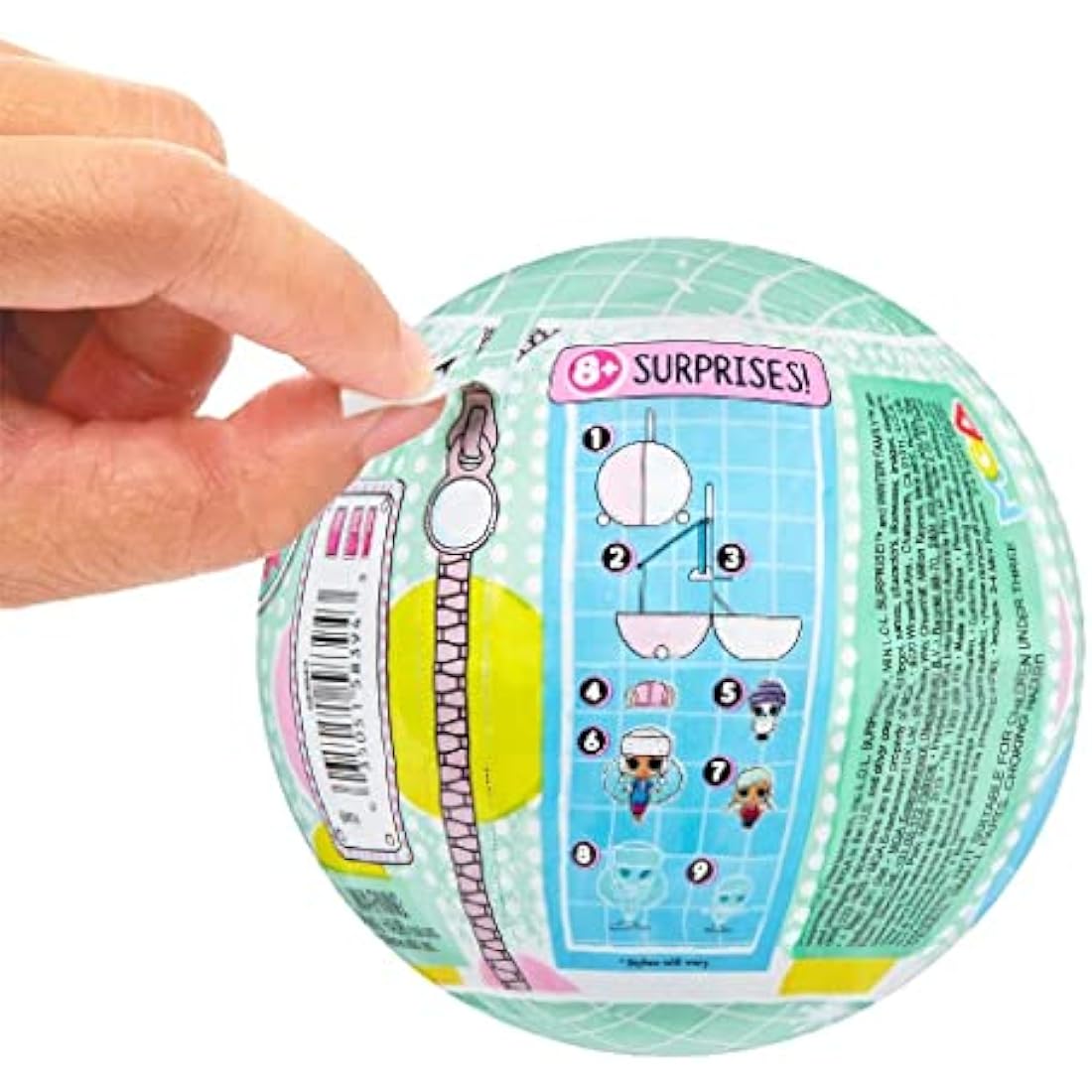 LOL Surprise OMG Mini Family Collection - RANDOM ASSORTMENT - Miniature Replica Doll with Lil Sis, Pet, & Signature Fashion - Reusable Packaging Playset - For Kids & Collectors Ages 4+