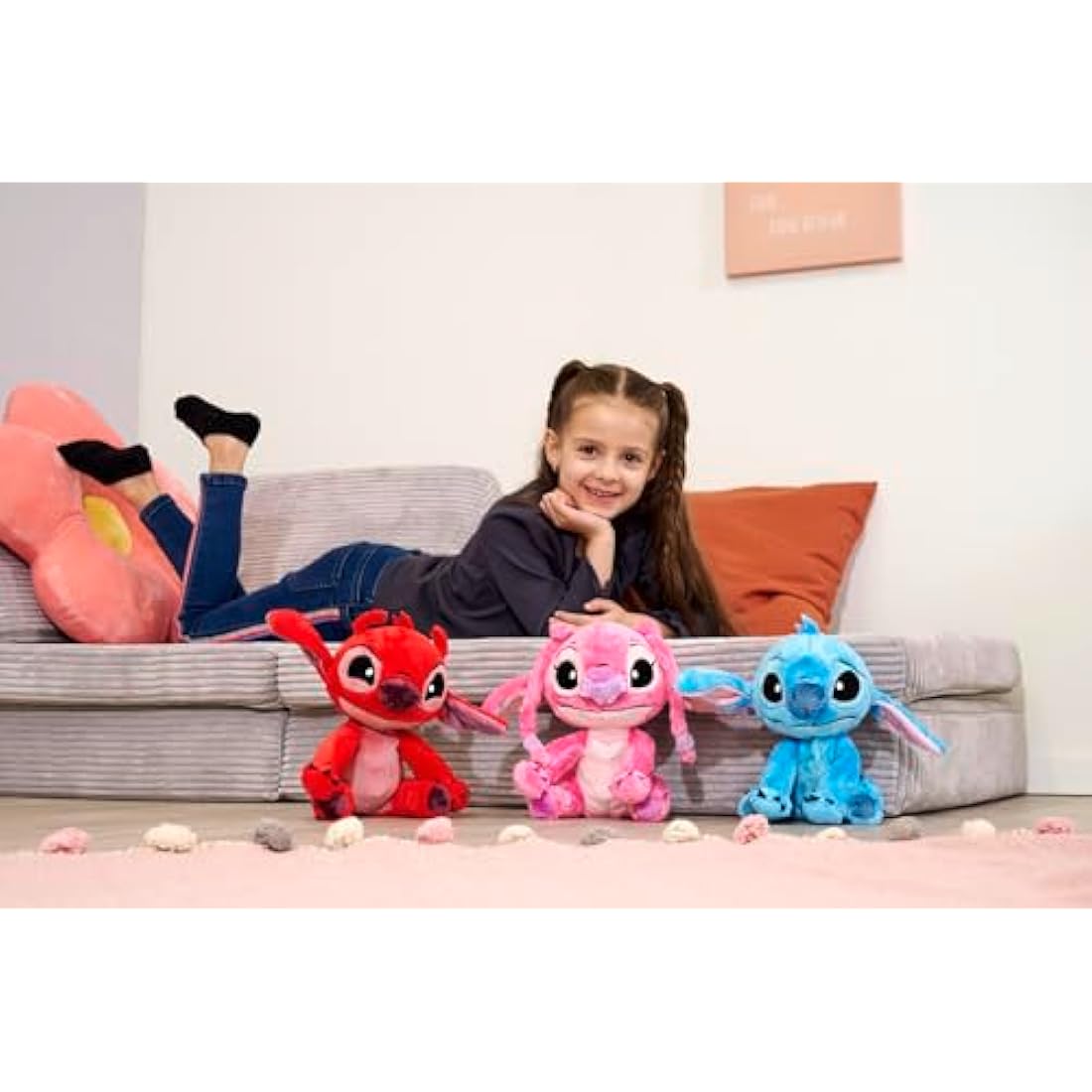 Simba Disney Official - Stitch 25cm, Blue