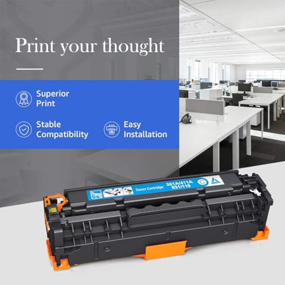STAROVER 305X CE410X Remanufactured Compatible Toner Cartridge Replacement for HP 305A CE411A CE412A CE413A for HP Laserjet Pro 400 Color M451dn M451nw M451dw MFP M475dw M475dn M375nw M351a (4-Pack)