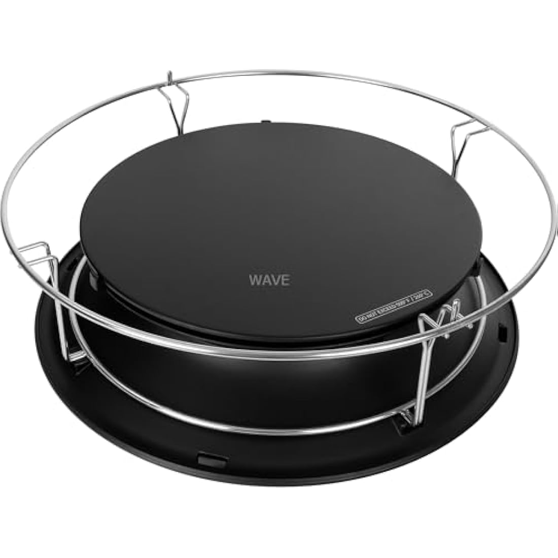 Kamado Joe KJ-Hyper Classic SloRoller KJ Sl?Roller Plus The Rack, Black, 18.288 cm*44.704 cm*44.704 cm